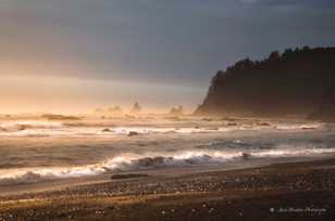 Warm Evening on Rialto Beach-2462 Warm Evening on Rialto Beach-2462